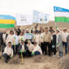 10 000 саженцев саксаула высажены на территории Арала благодаря экологической инициативе компании Nestlé